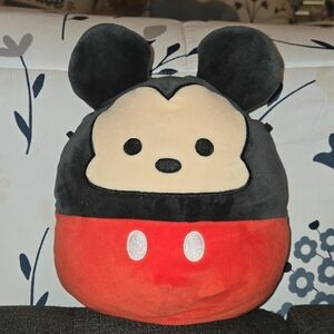 Disney Orange Heart-Shaped Plush